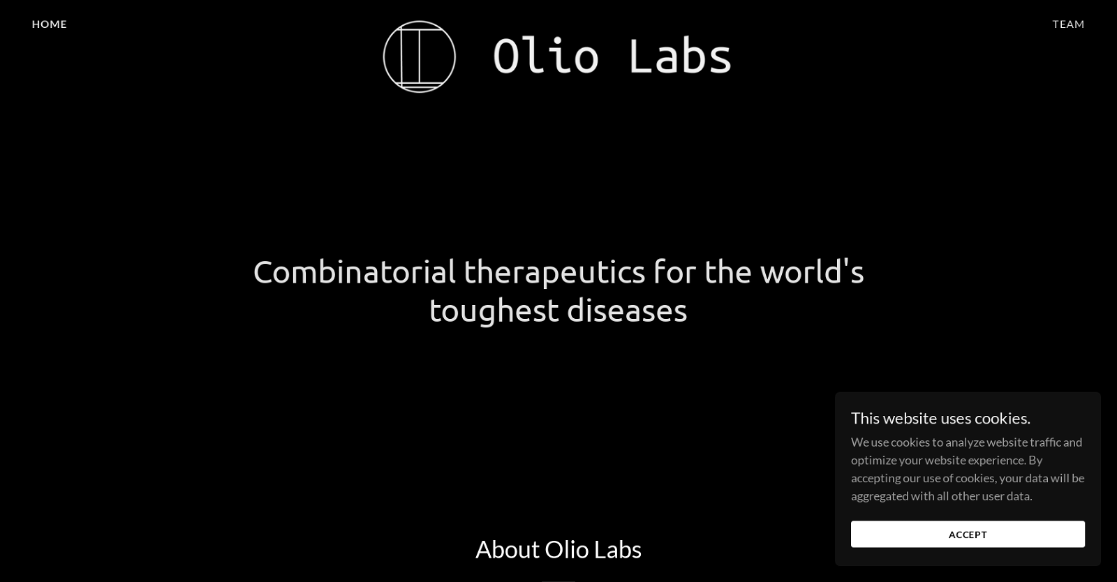 Olio Labs website