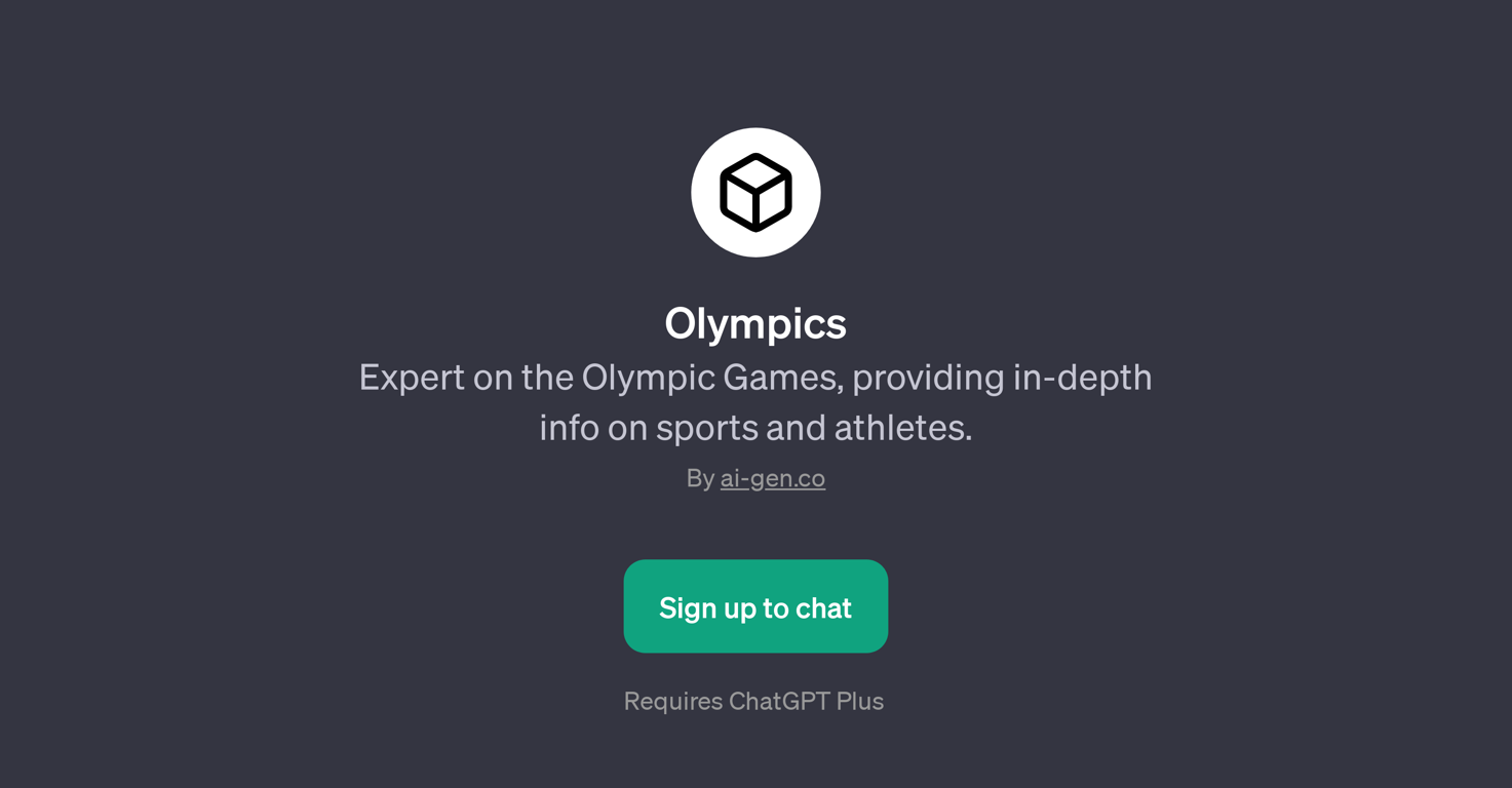 Olympics website