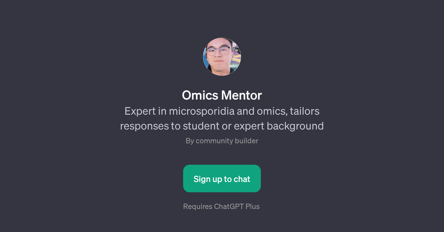 Omics Mentor website