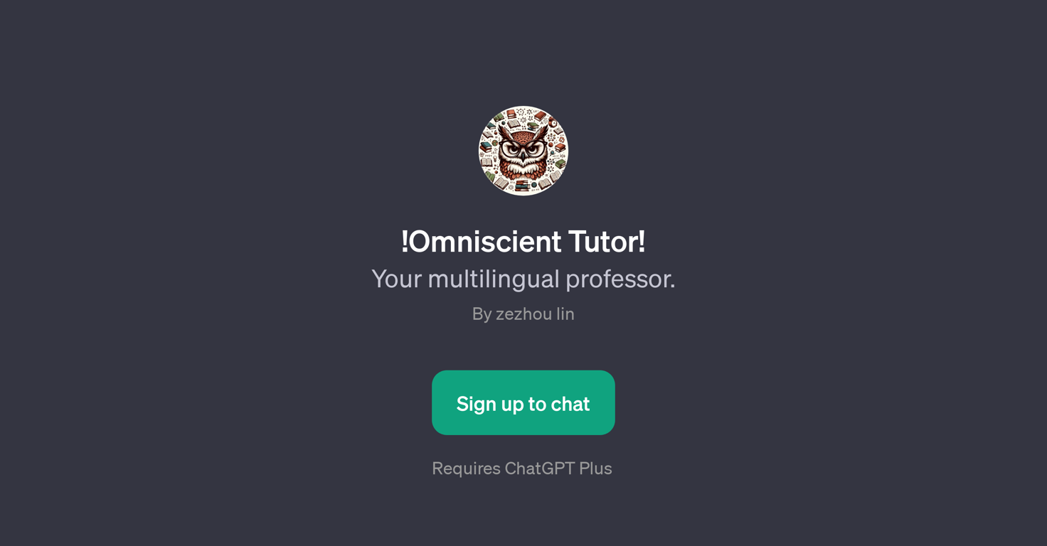 Omniscient Tutor website