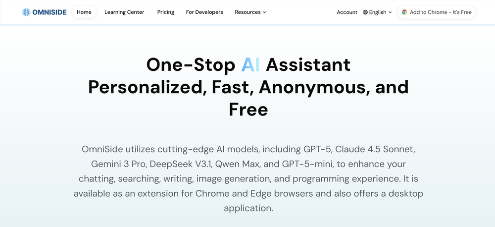 OmniSide website
