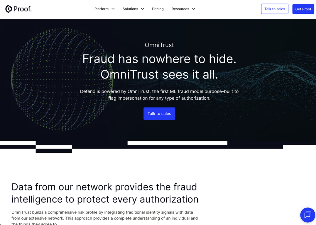 OmniTrust website