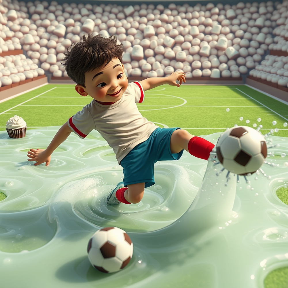 On a soccer field website