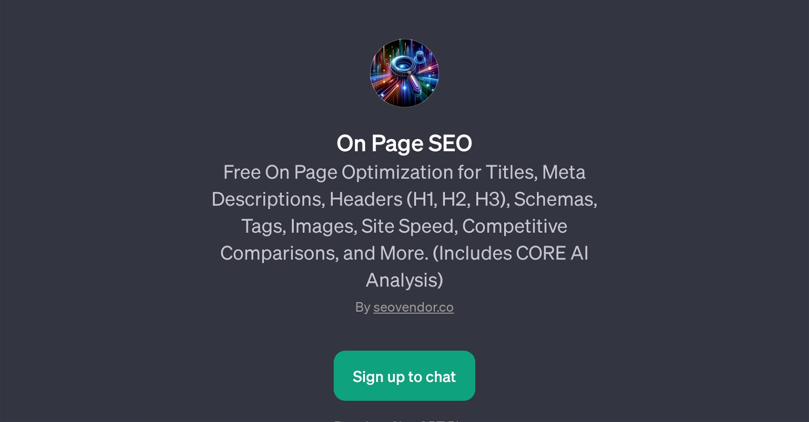 On Page SEO website