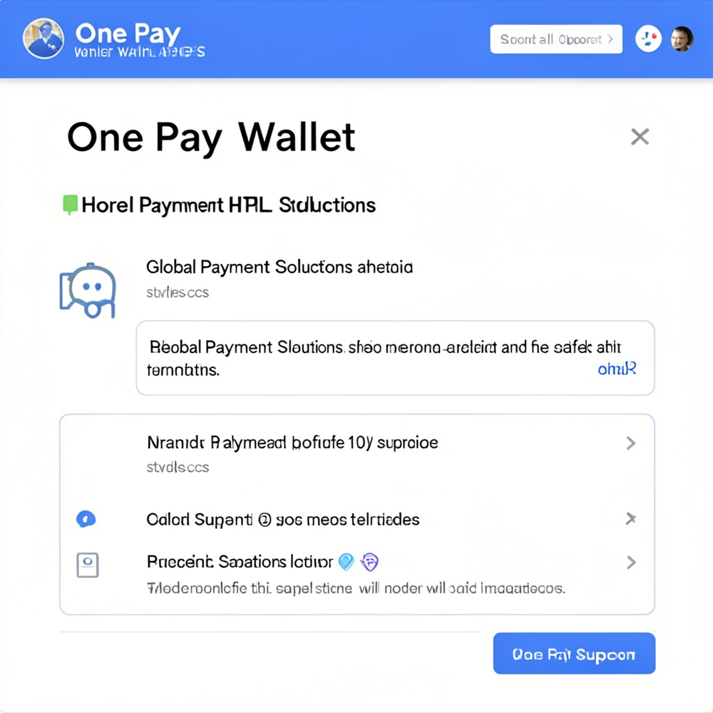 ONE PAY website