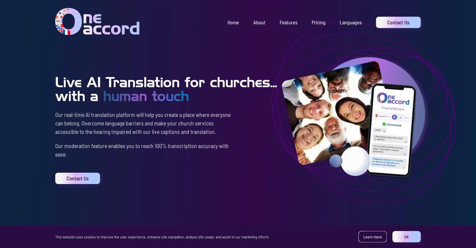 OneAccord website