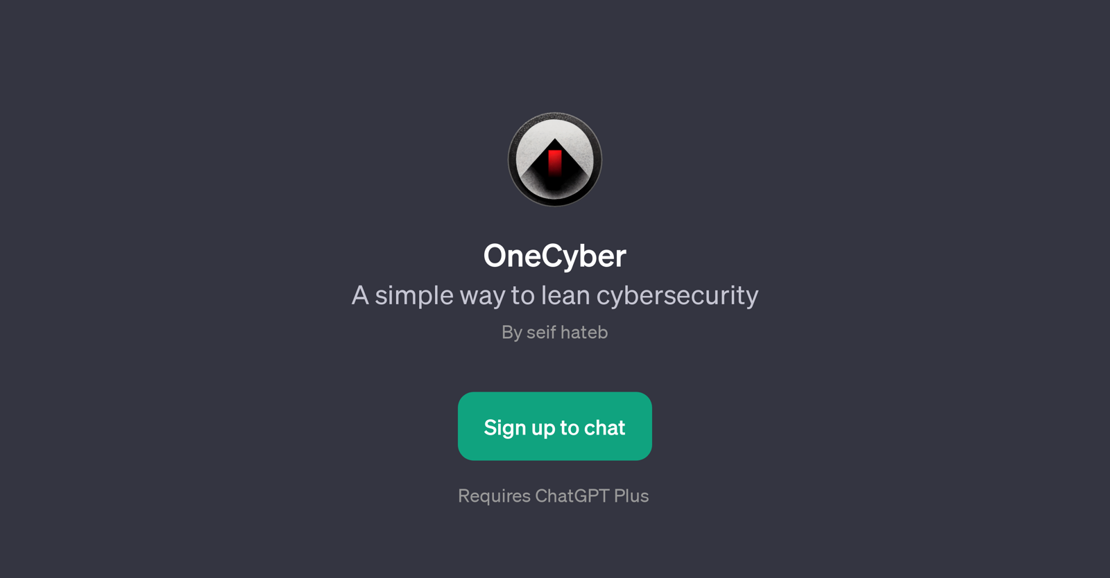 OneCyber website