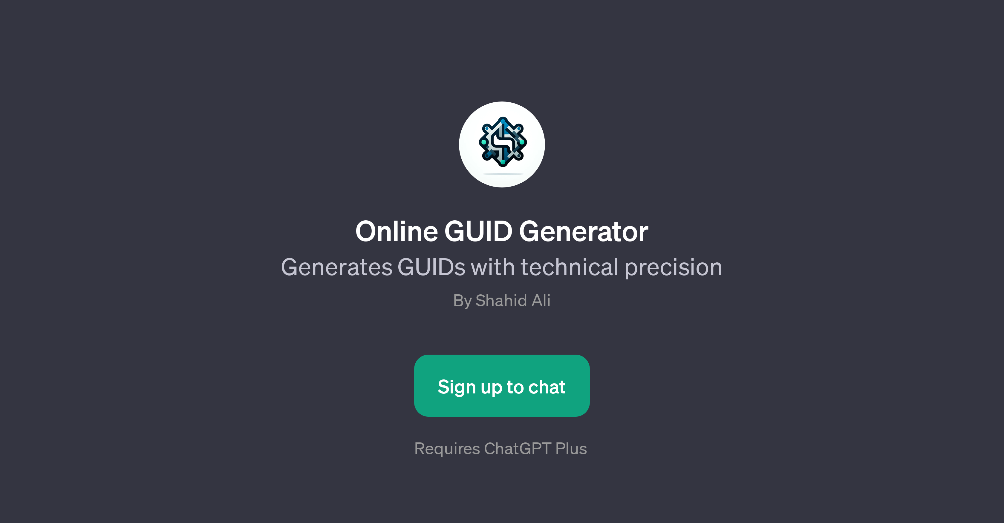 Online GUID Generator website