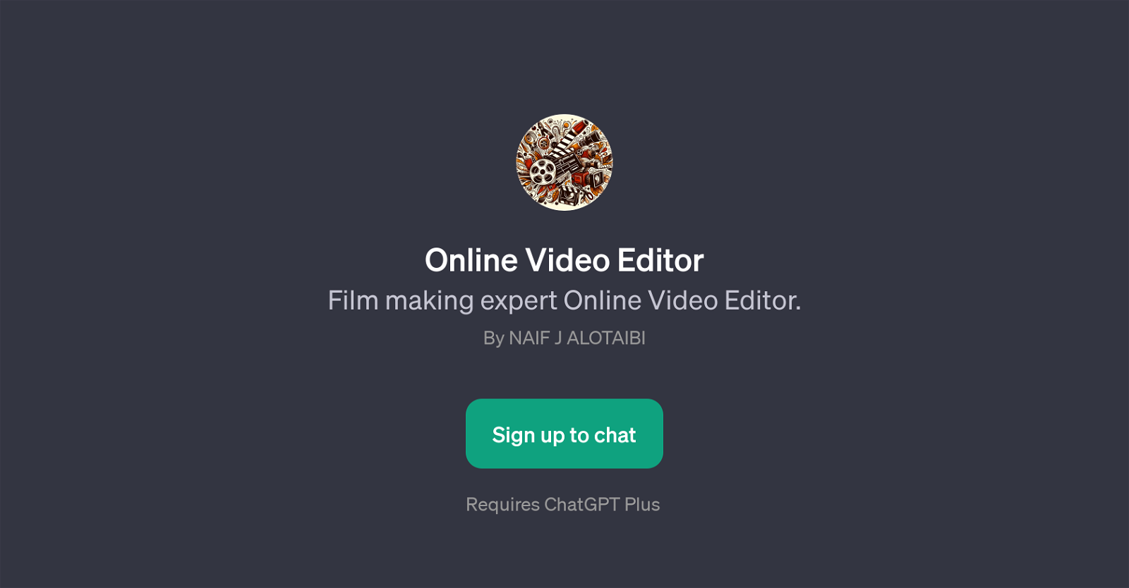 Online Video Editor website