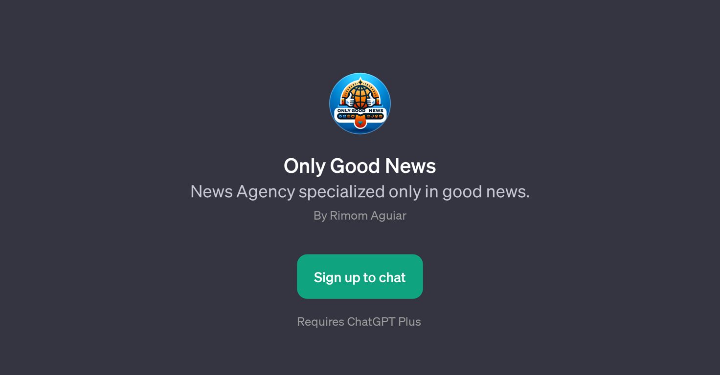 Only Good News website