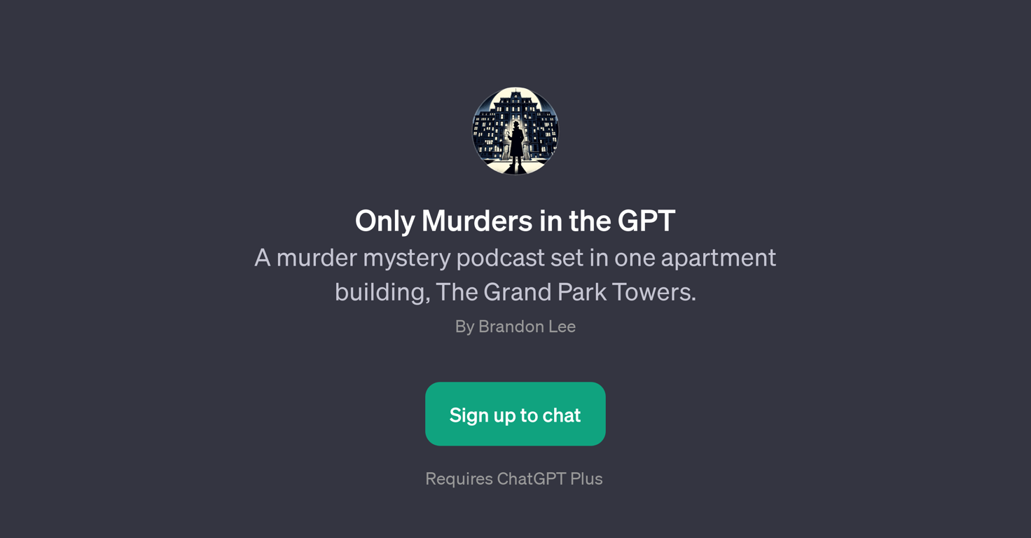 Only Murders in the GPT website
