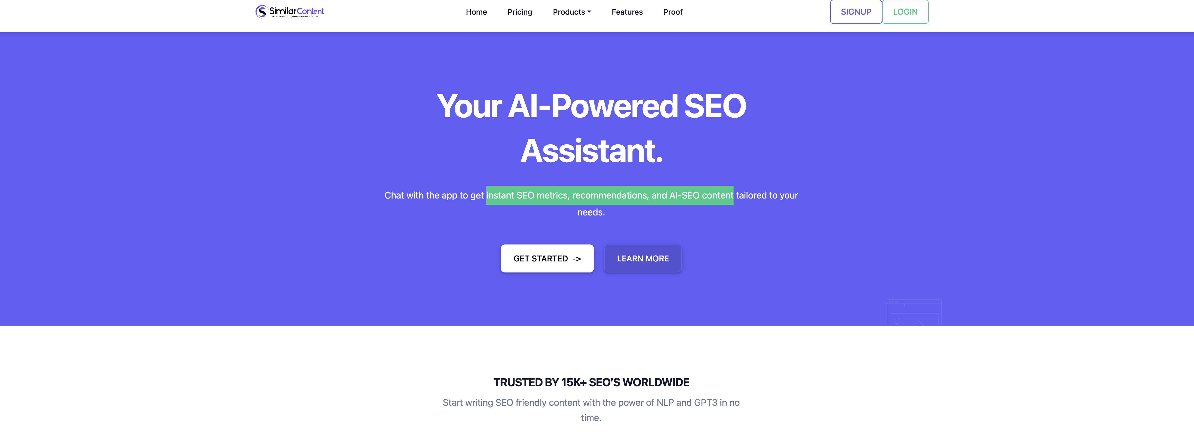 Onpage.ai preview