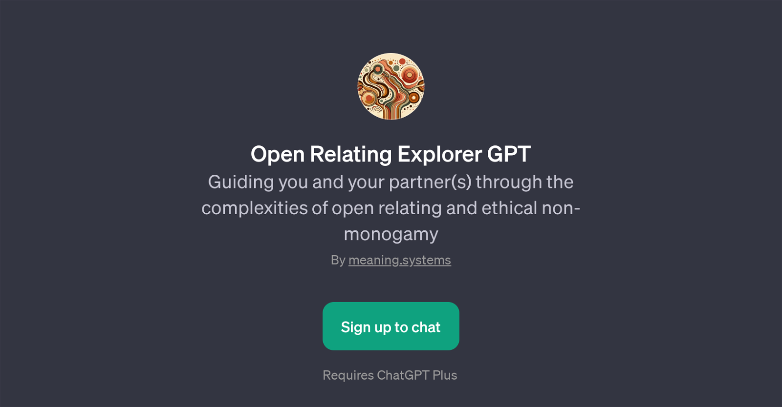 Open Relating Explorer GPT website