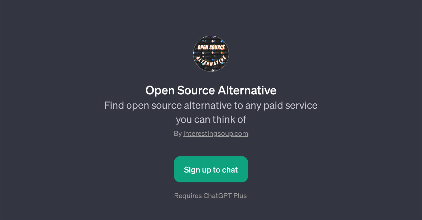 Open Source Alternative website