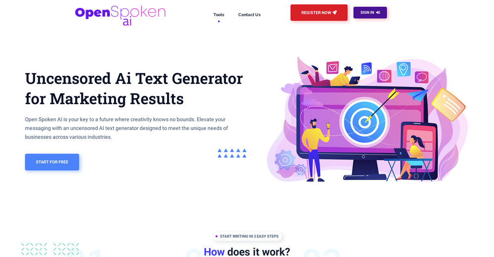 Open Spoken AI website