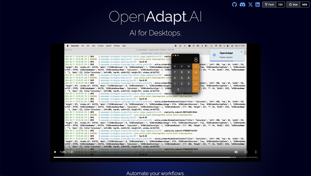 OpenAdapt.AI website