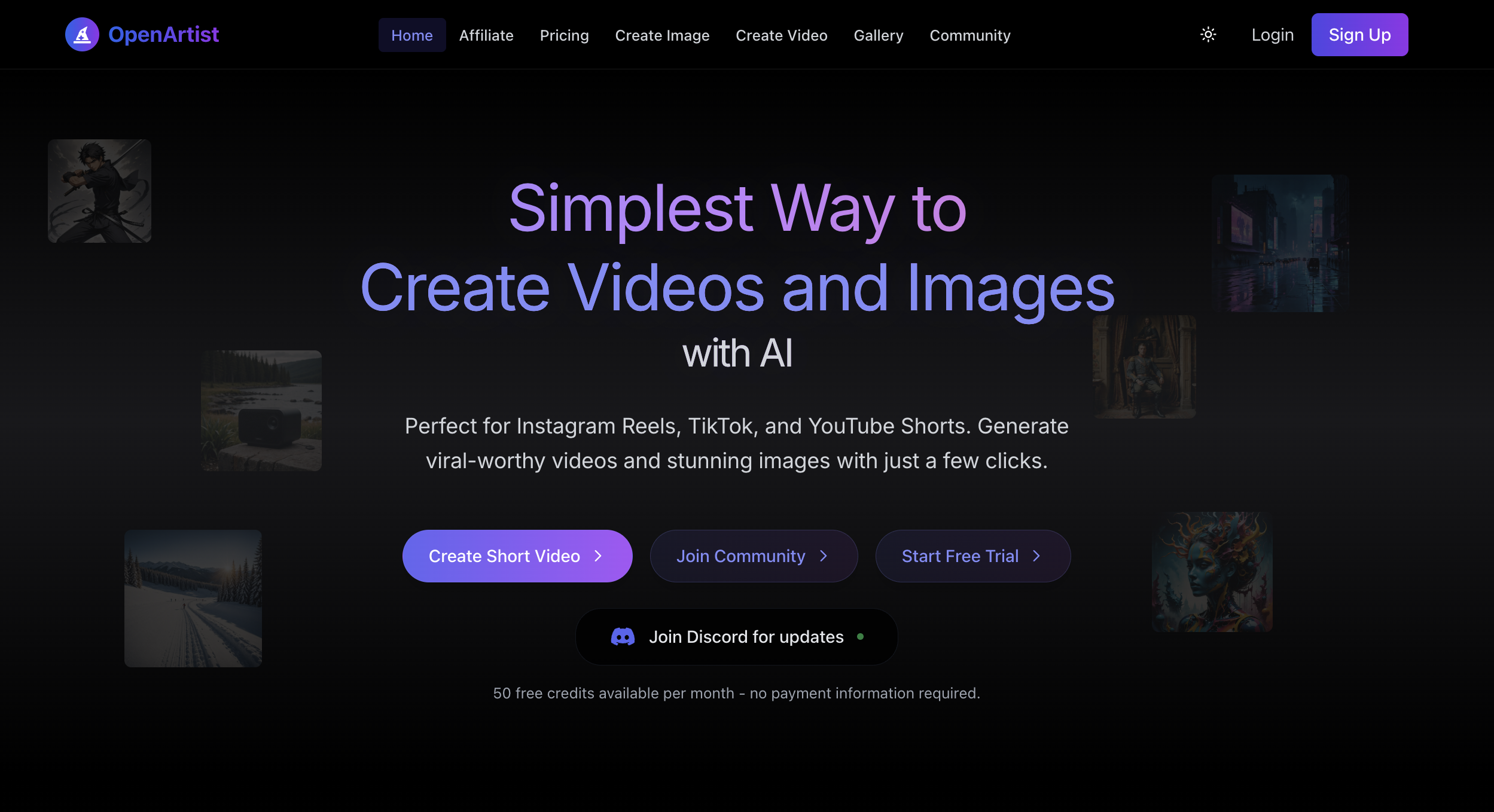 OpenArtist logo