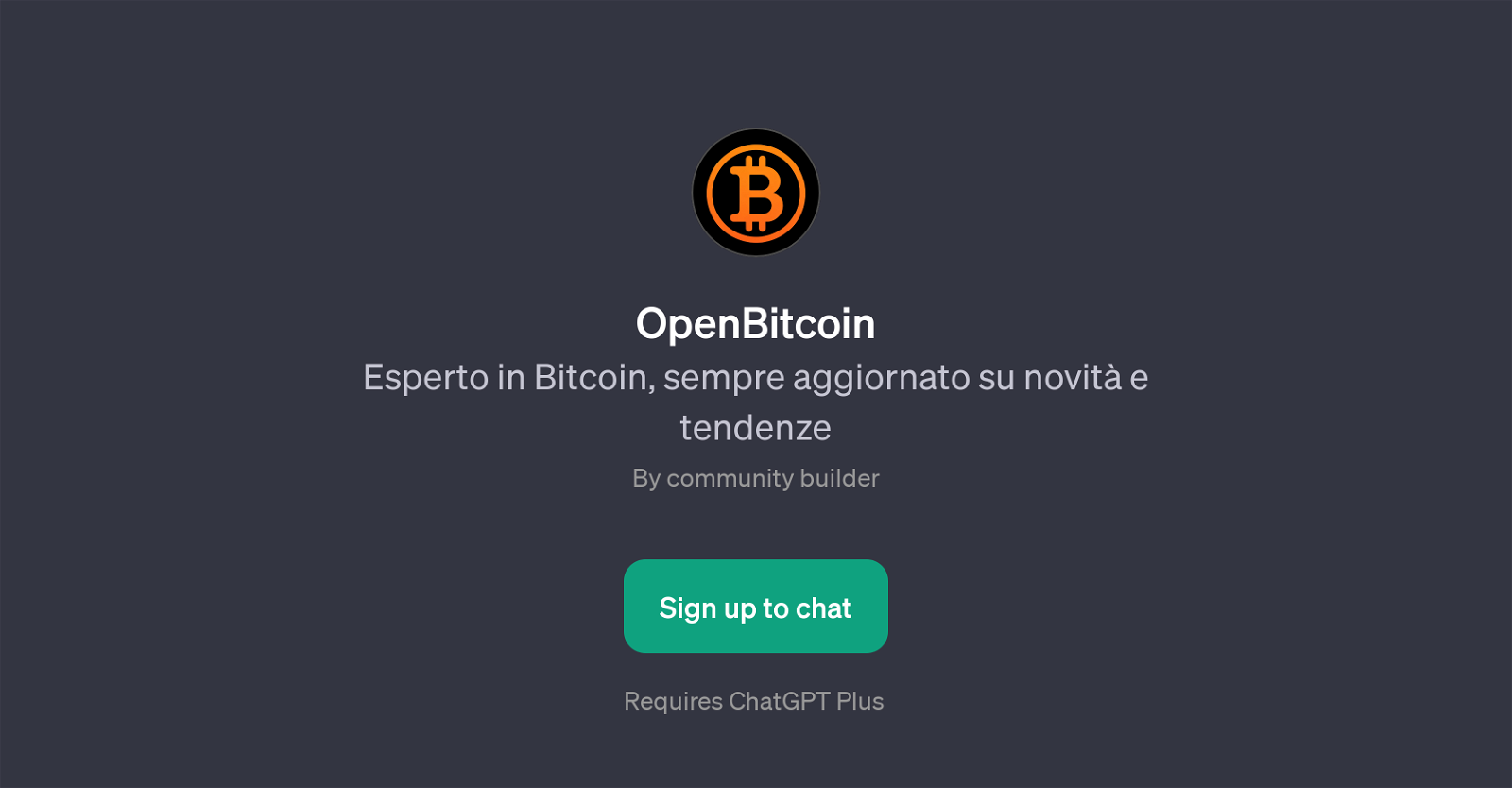 OpenBitcoin website