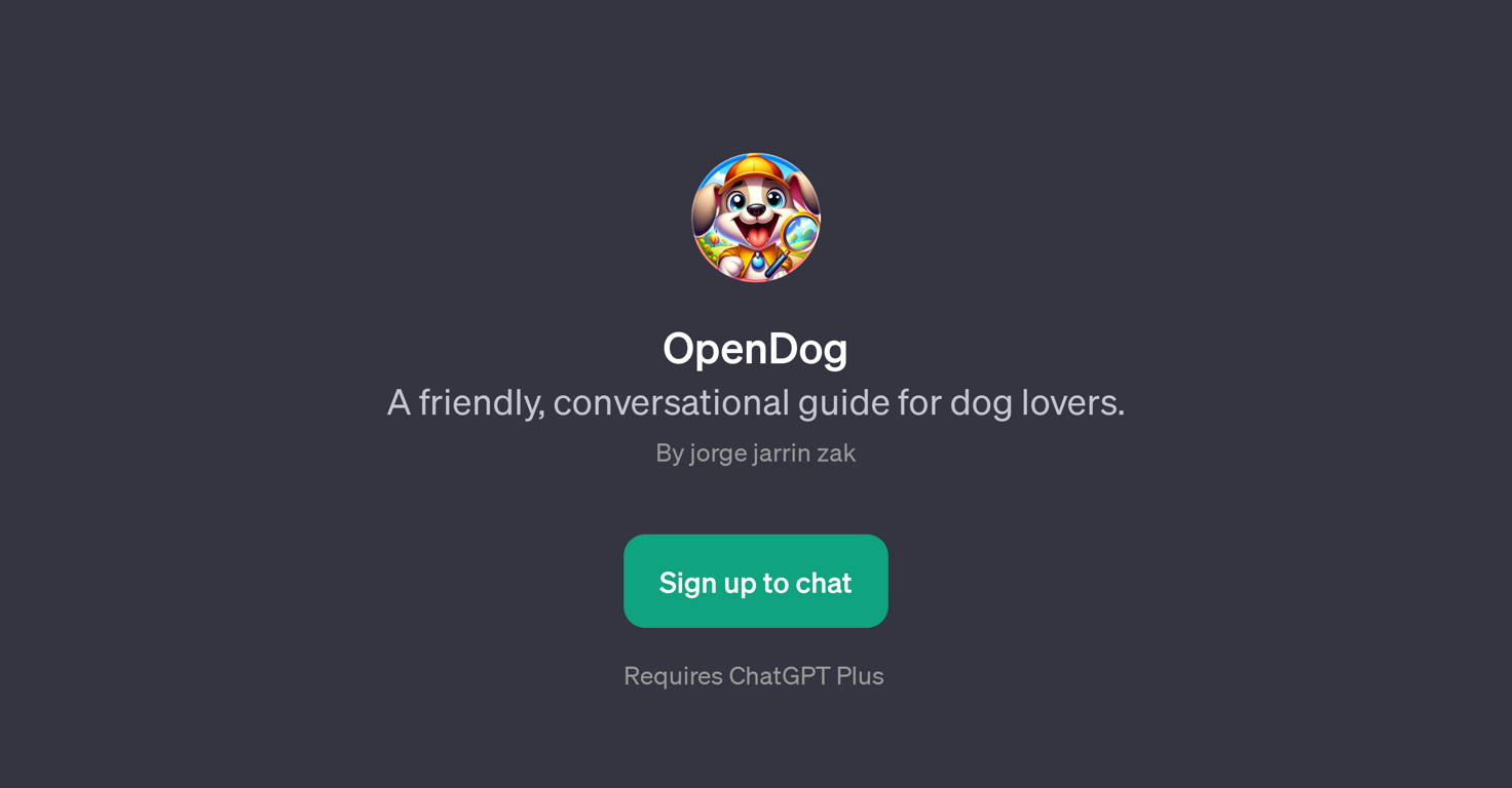 OpenDog website