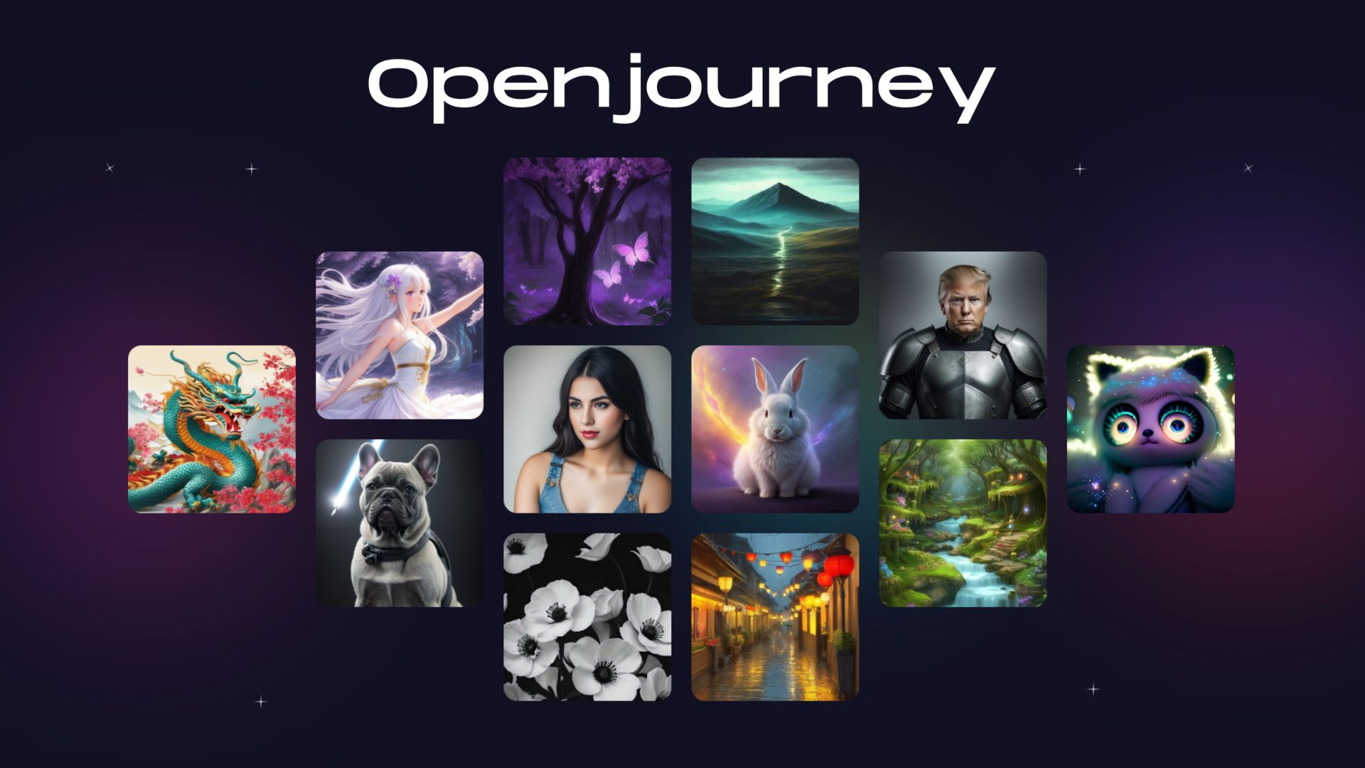 Openjourney Bot website
