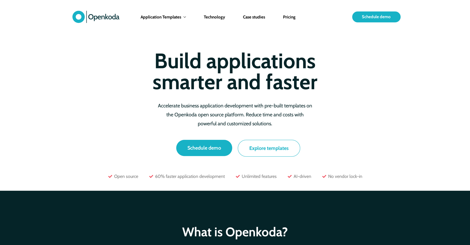Openkoda website