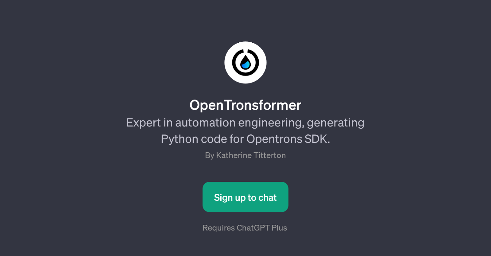 OpenTronsformer website