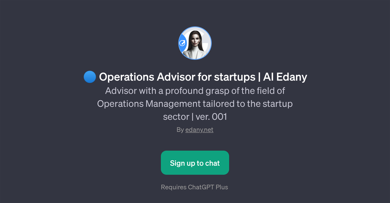 Operations Advisor for Startups website