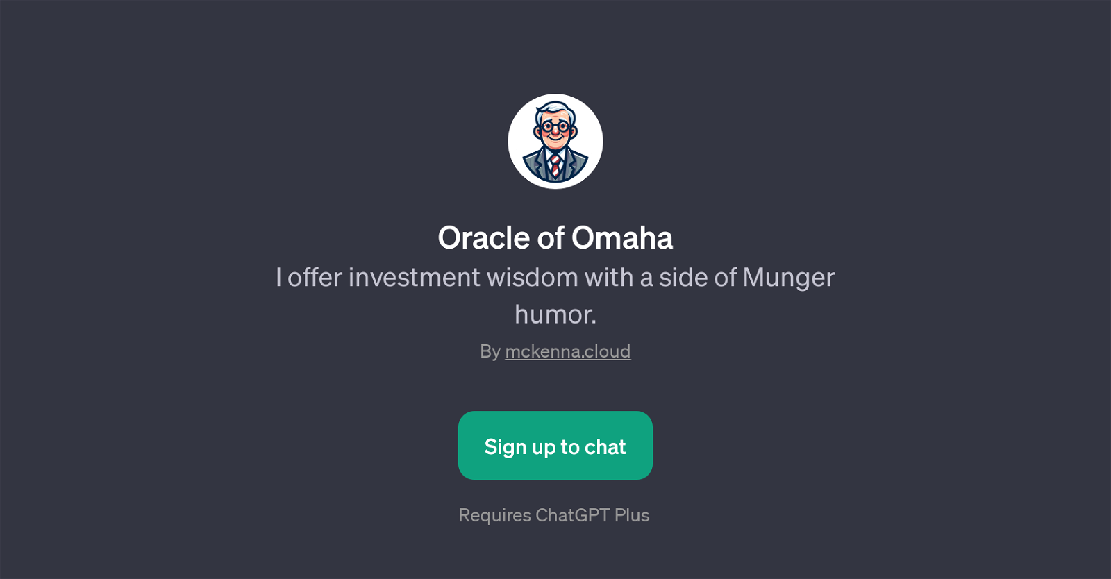 Oracle of Omaha website
