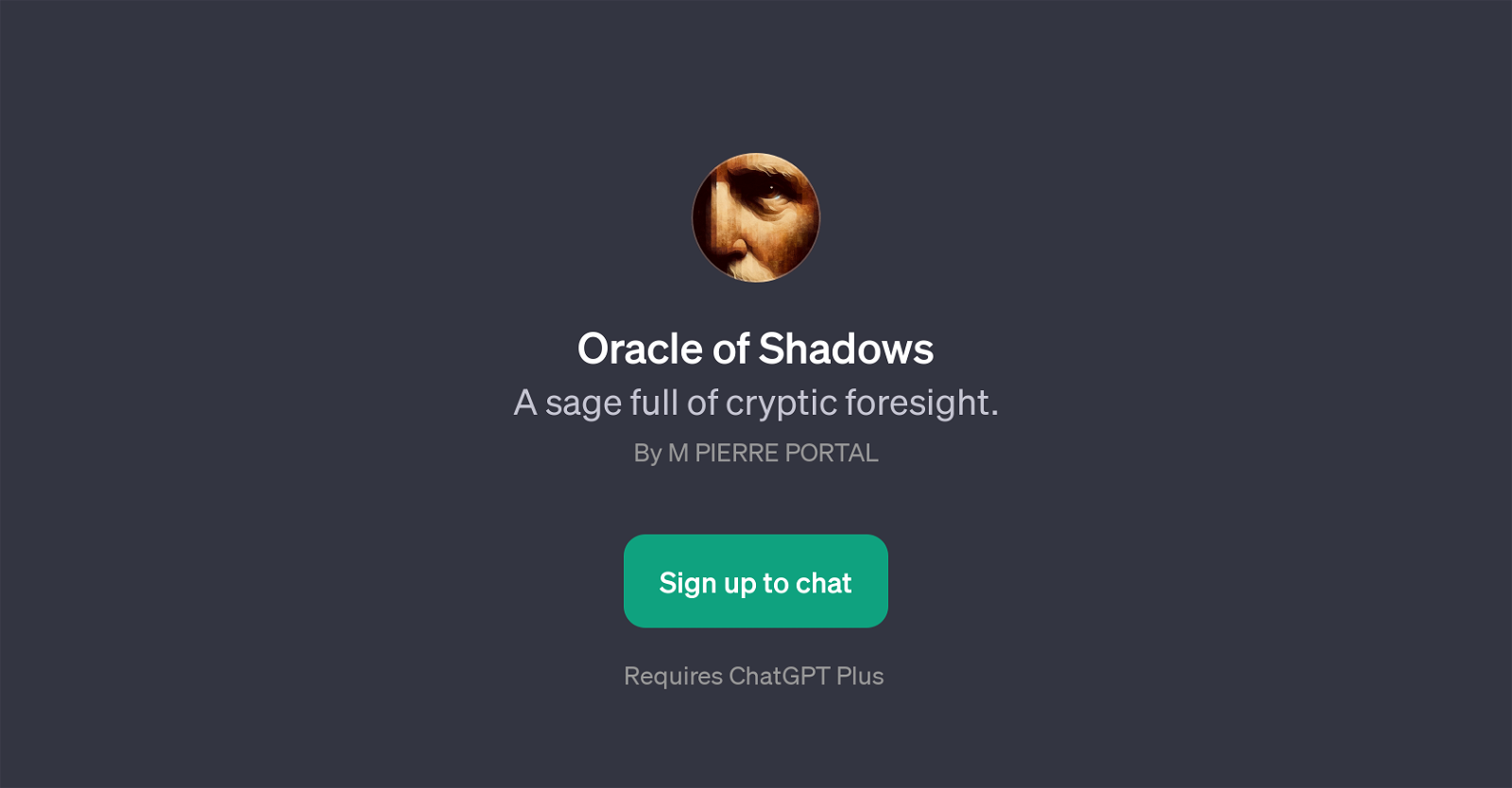 Oracle of Shadows website