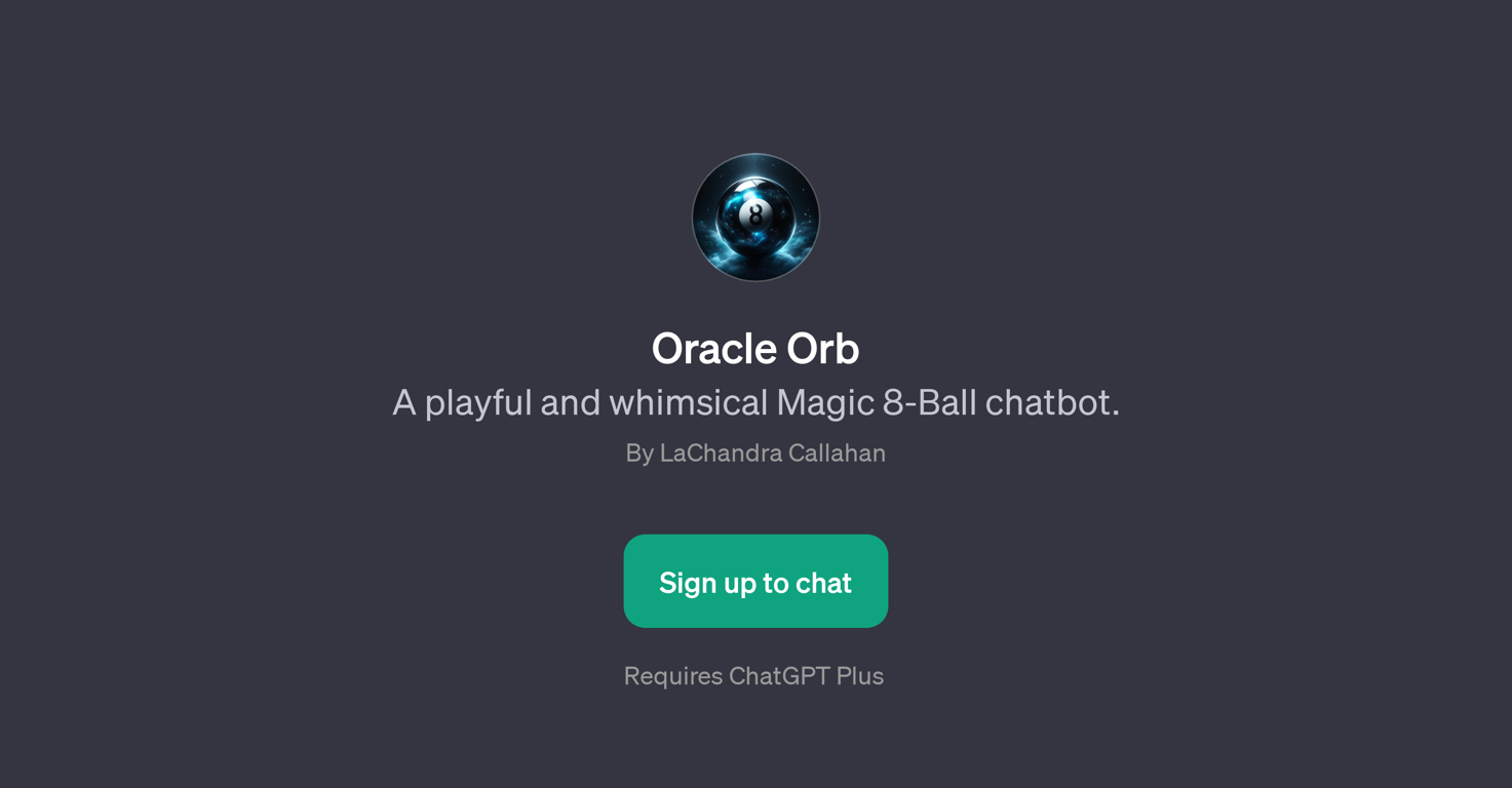 Oracle Orb website