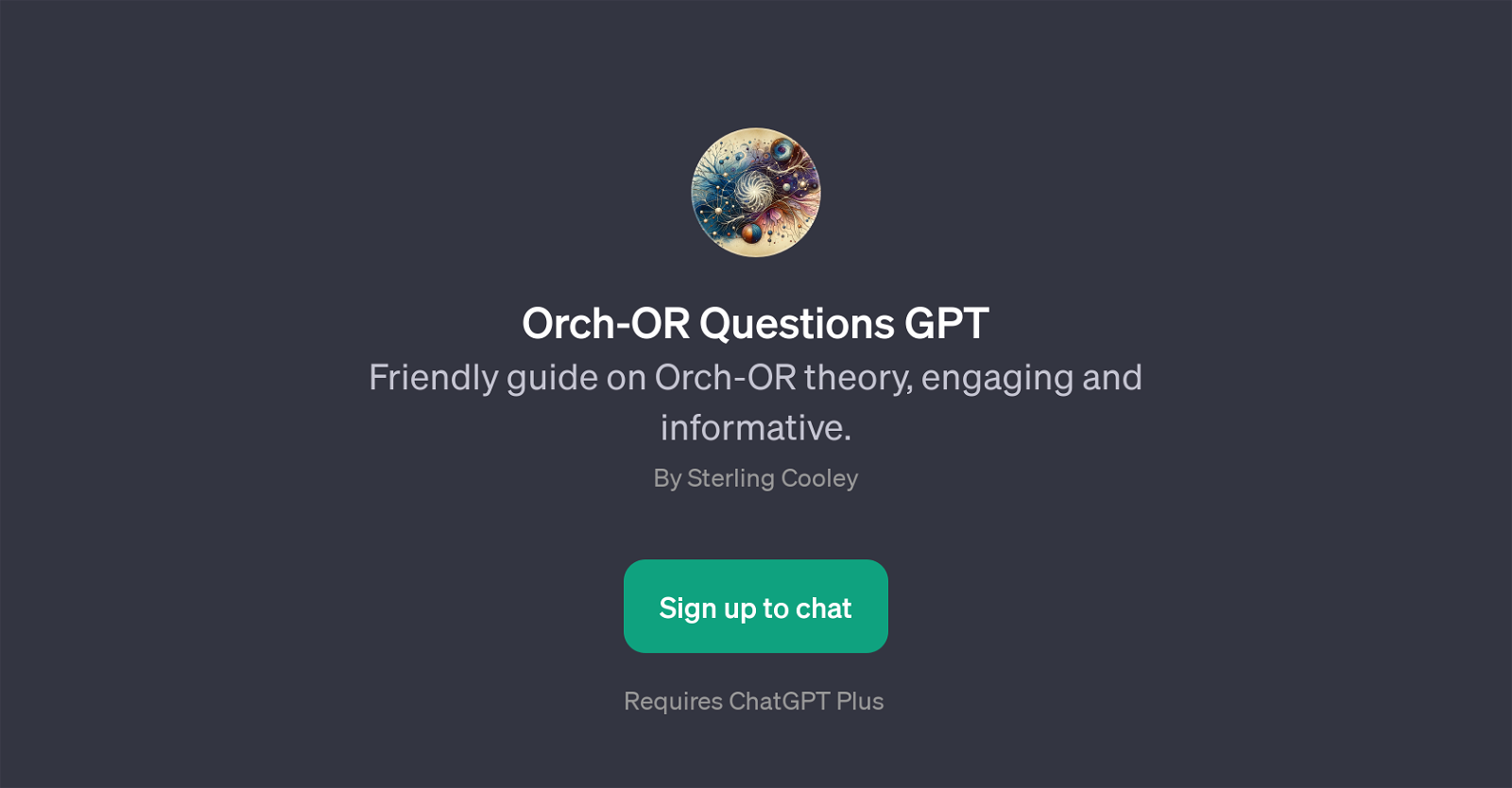 Orch-OR Questions GPT website