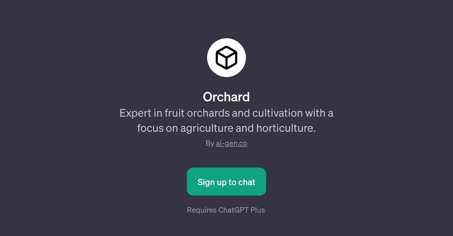 Orchard website