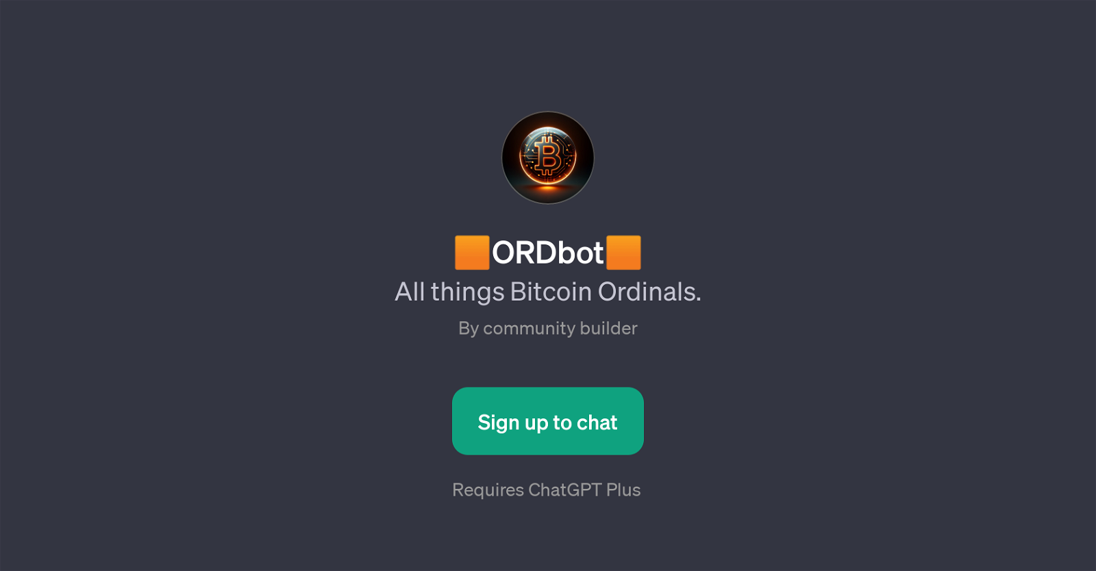 ORDbot website