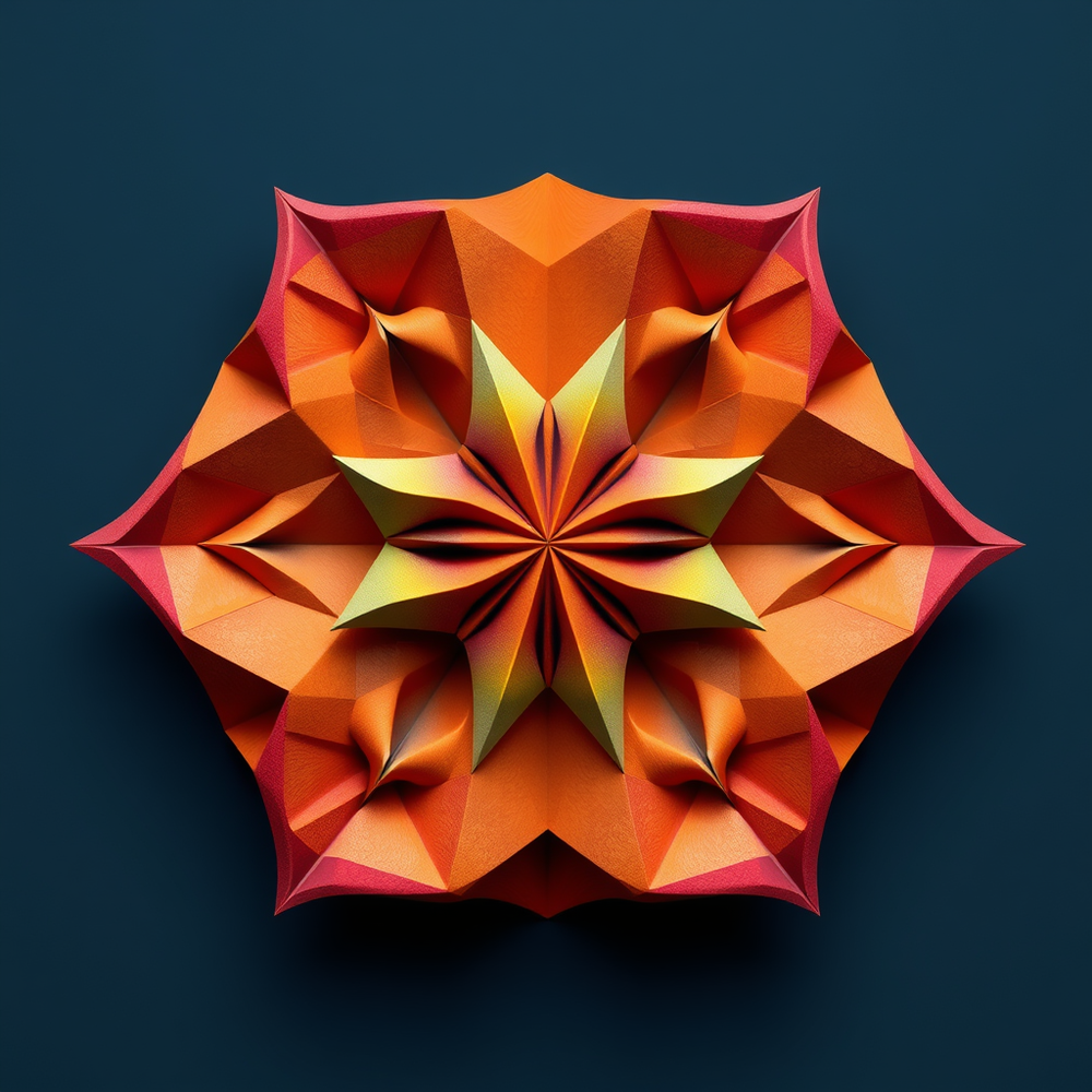 Origami Polygonal Style website