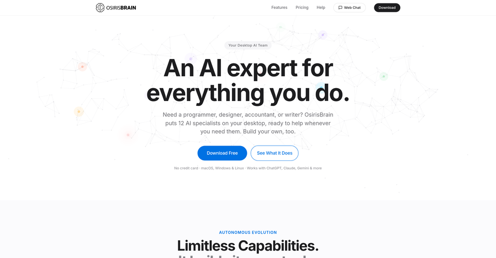 OsirisBrain website