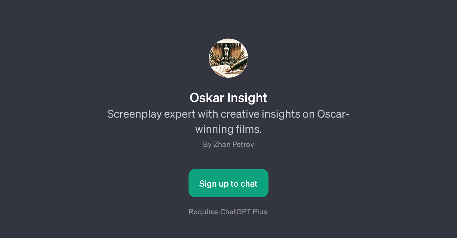 Oskar Insight website