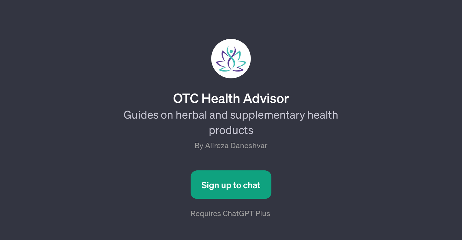 OTC Health Advisor website