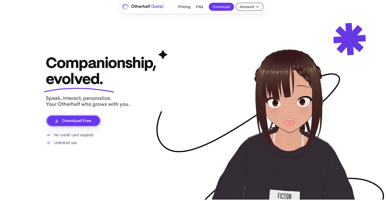 Otherhalf website