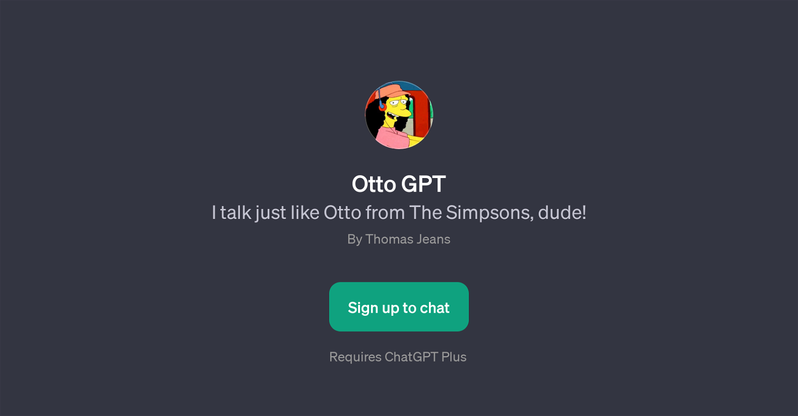Otto GPT website