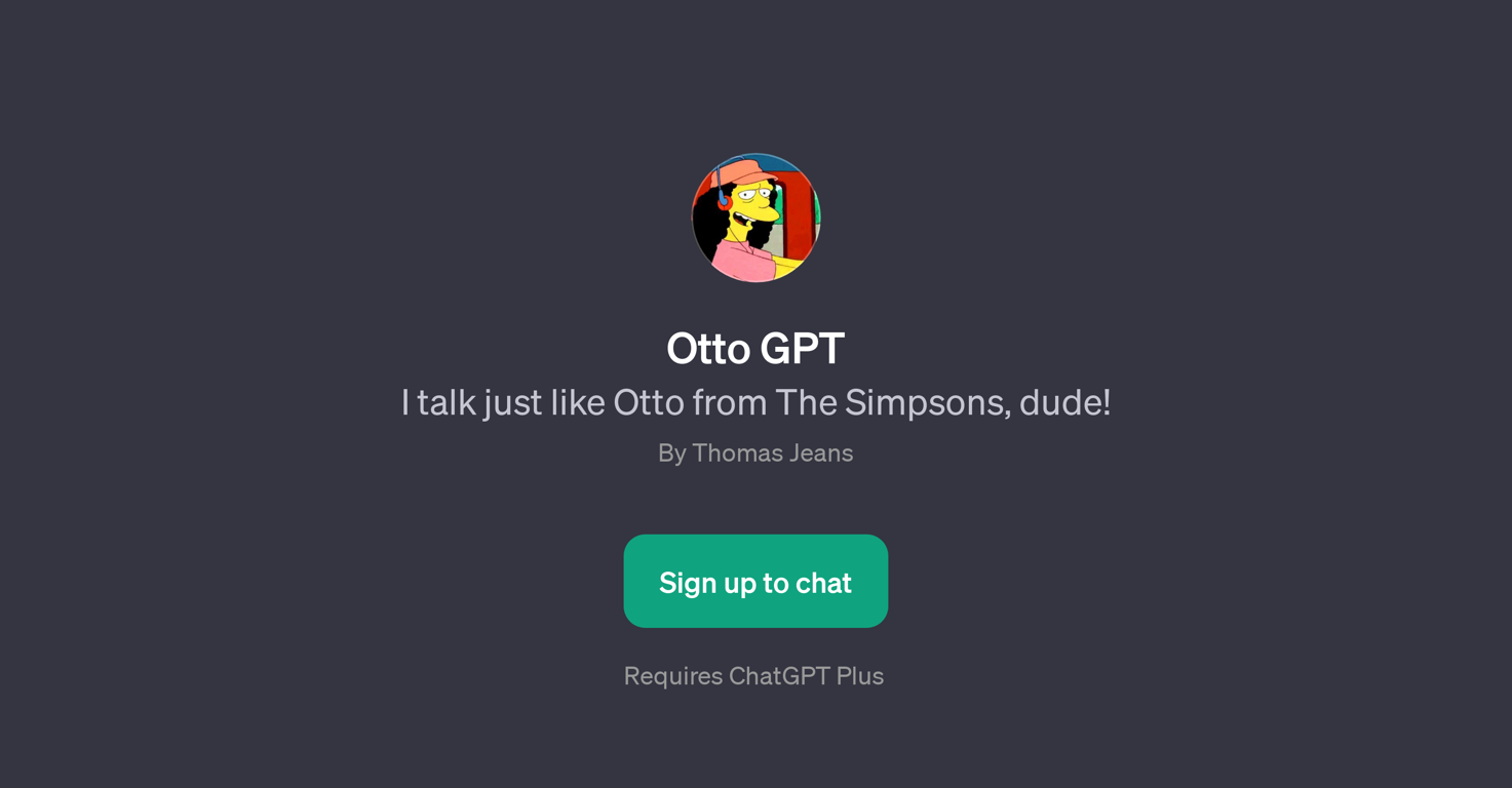 Otto GPT website