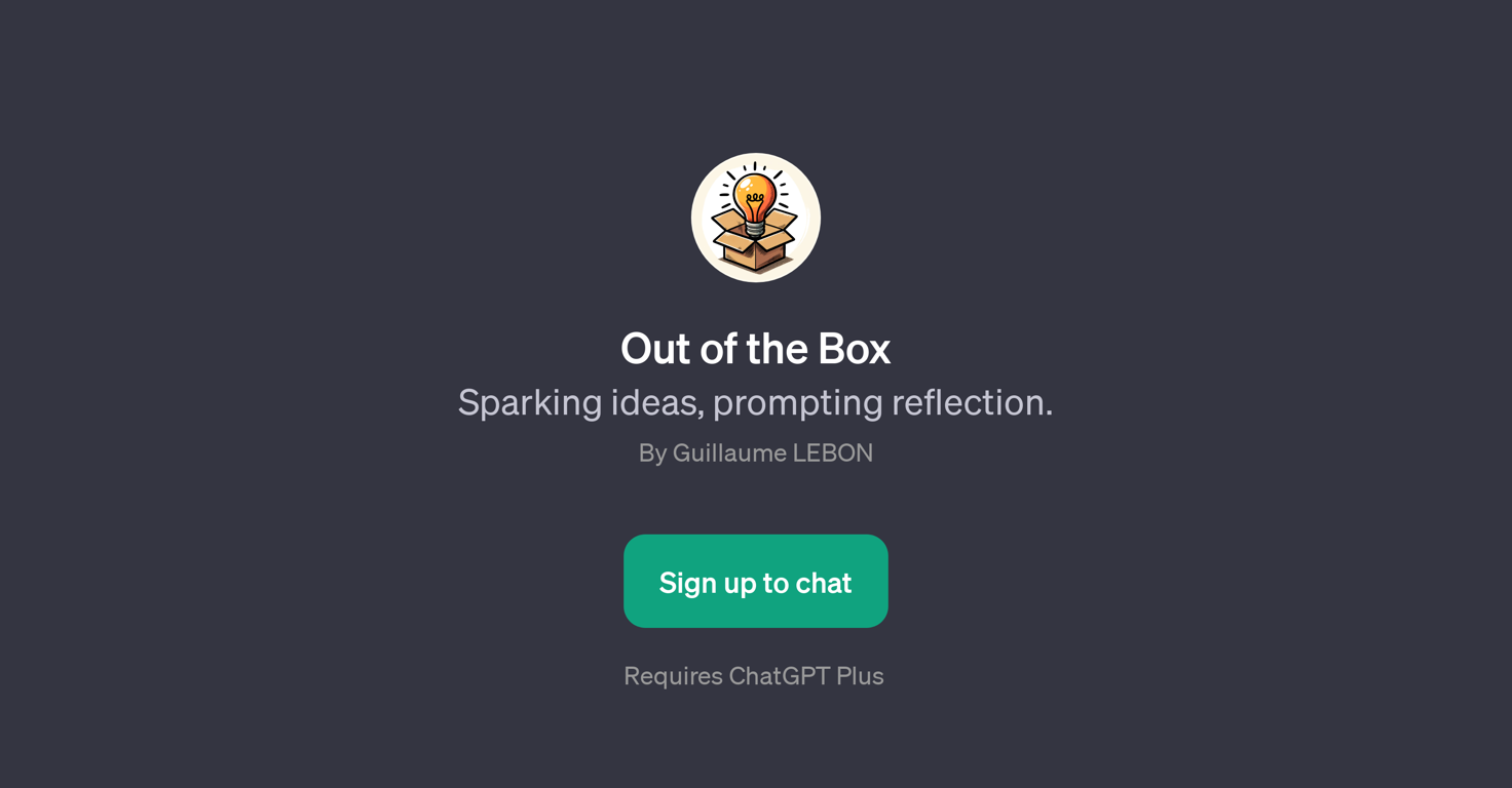 Out of the Box website