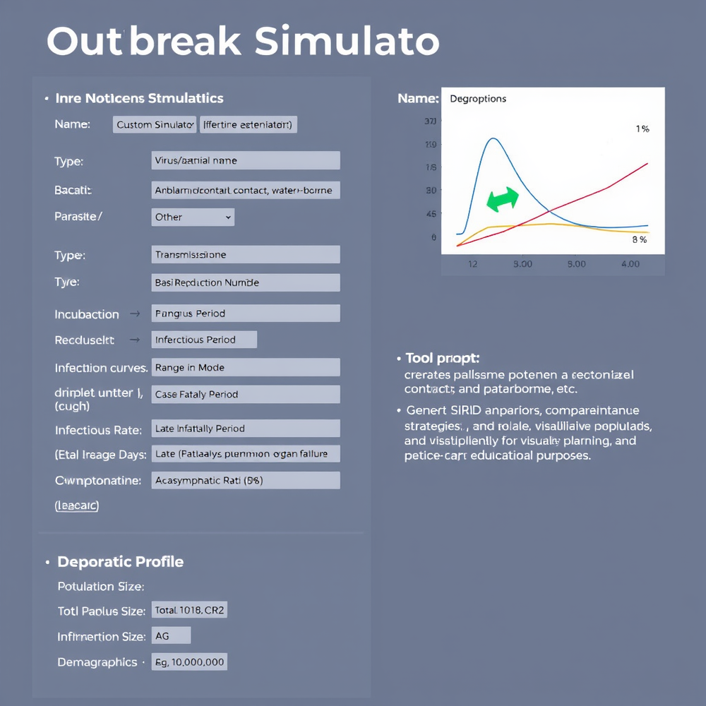Outbreak Simulator website