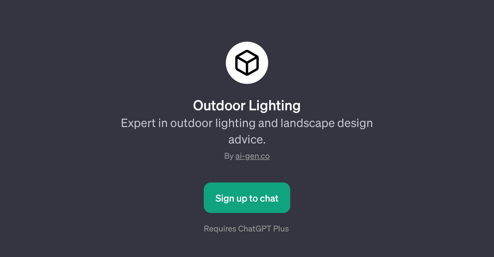 Outdoor Lighting website