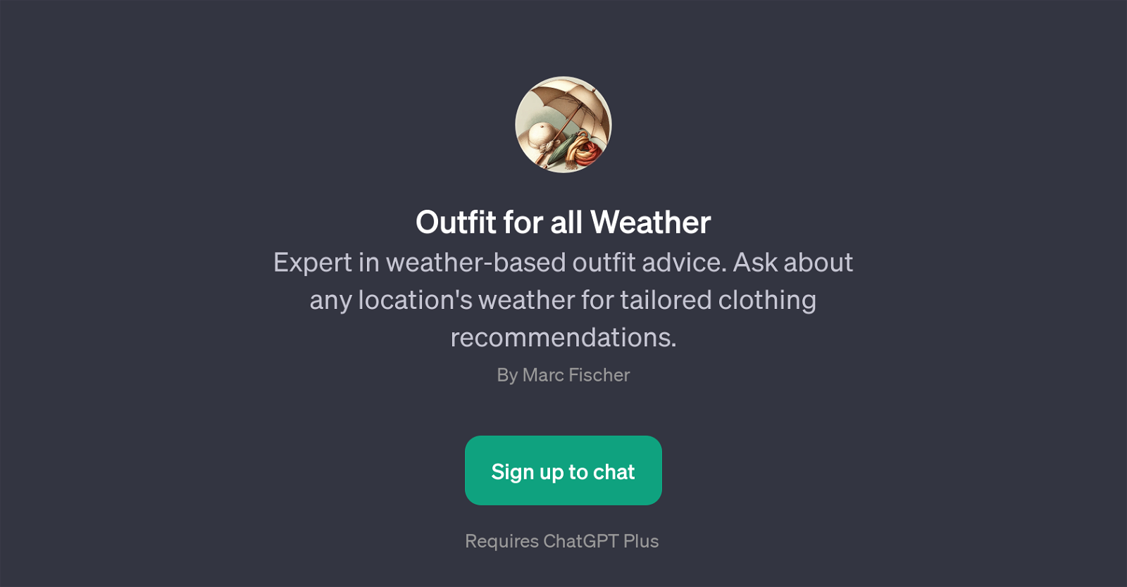 Outfit for all Weather website