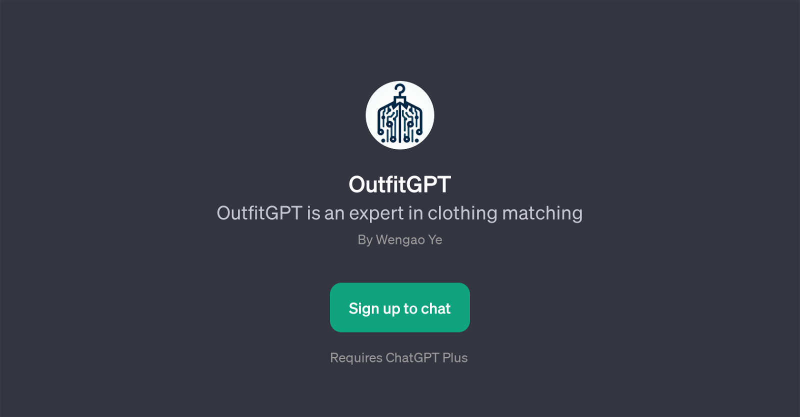 OutfitGPT website