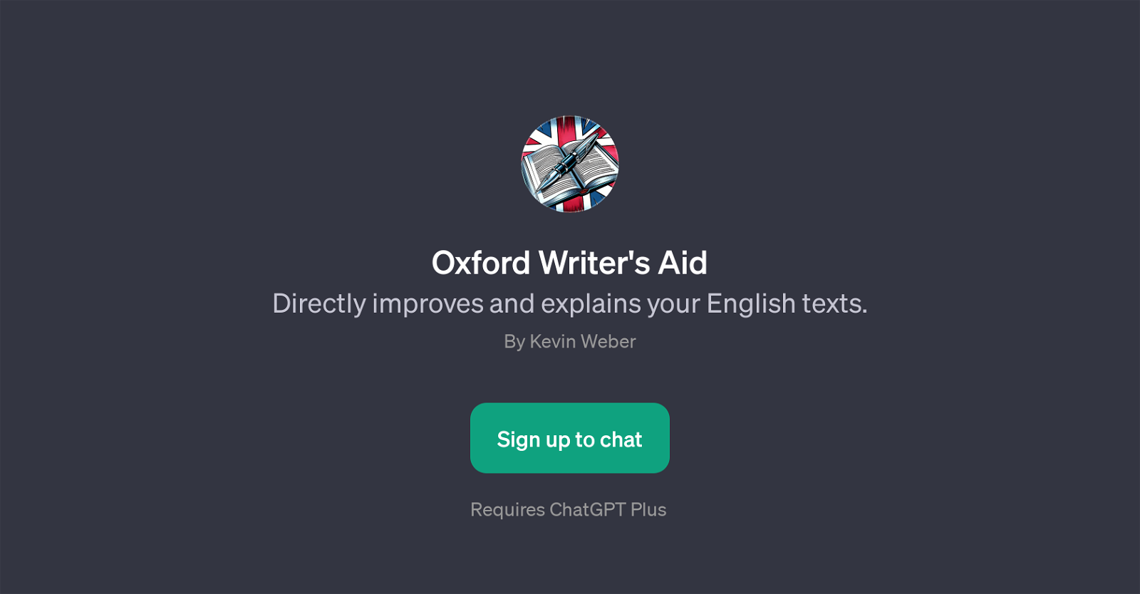 Oxford Writer's Aid website