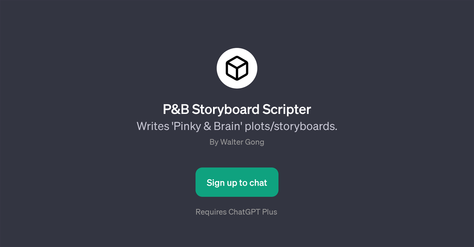 P&B Storyboard Scripter website