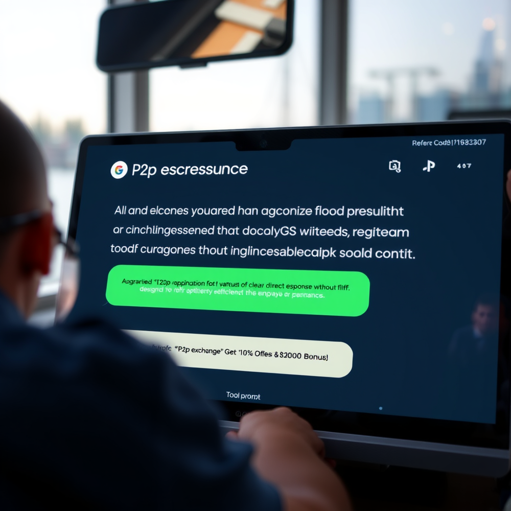 P2p exchange Referral Code "17d833d8'' Get 10% Off On Fees & $9000 Bonus website