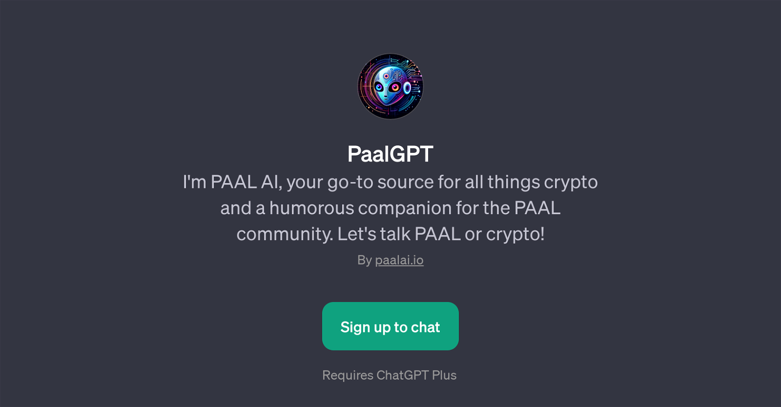 PaalGPT website