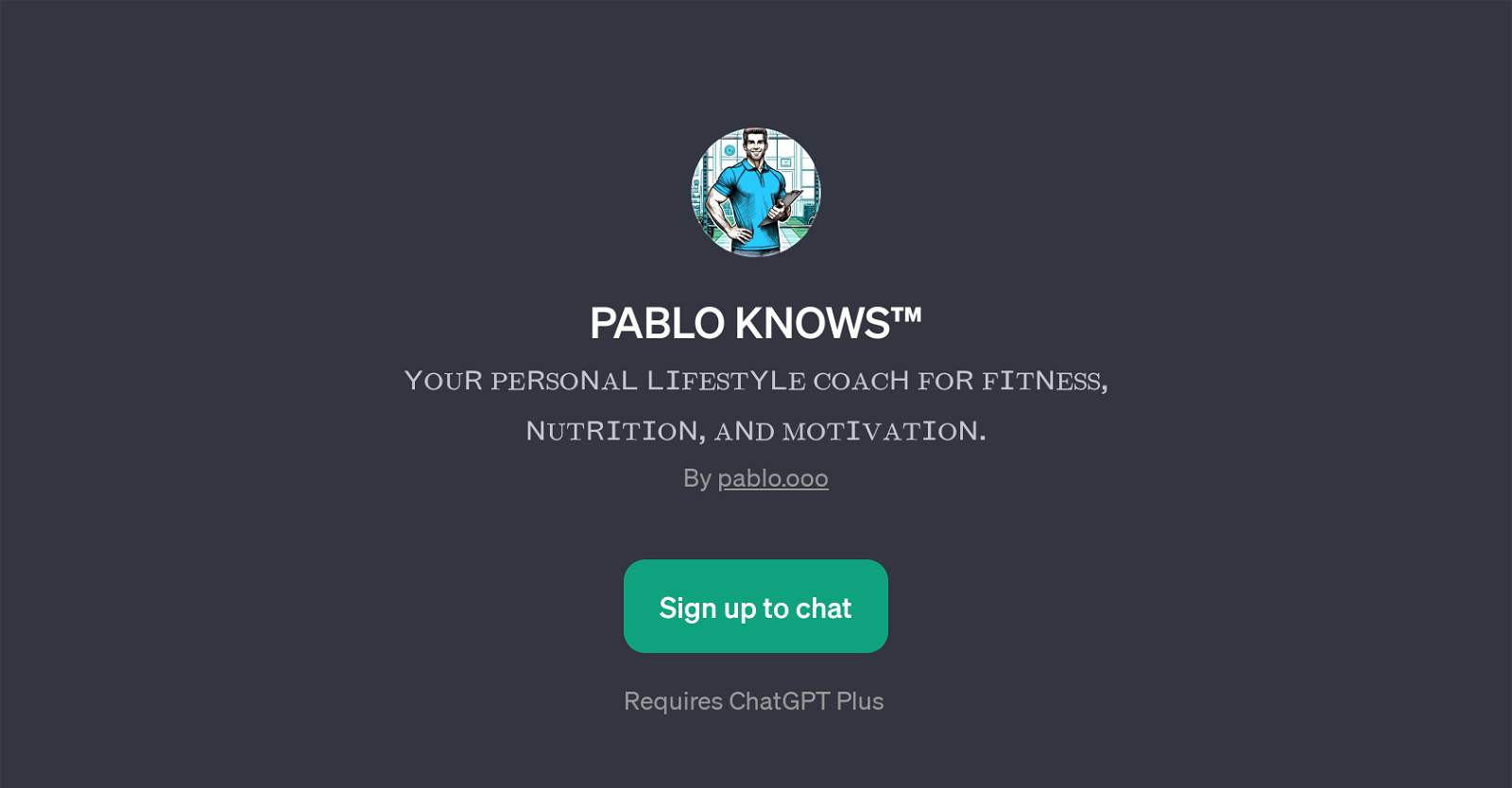 Pablo Knows website